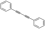 structure of CAS# 886-66-8, 1,4-Diphenyl-1,3-butadiyne;1,4-Diphenylbutadiyne; 1,4-Diphenyldiacetylene; Diphenyl-1,3-butadiyne; Diphenylbutadiyne; Diphenyldiacetylene; NSC 529170