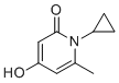 1-Cyclopropyl-4-hydroxy-6-methyl-1,2-dihydropyridin-2-one molecular structure (CAS 886185-99-5)