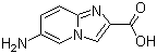 6-Aminoimidazo[1,2-a]pyridine-2-carboxylic acid molecular structure (CAS 886363-86-6)