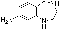 2,3,4,5-Tetrahydro-1H-benzo[e][1,4]diazepin-8-ylamine molecular structure (CAS 886366-73-0)