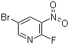 5-Bromo-2-fluoro-3-nitropyridine molecular structure (CAS 886372-98-1)