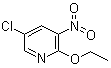 结构式 CAS# 886373-32-6, 5-氯-2-乙氧基-3-硝基吡啶