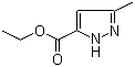 Ethyl 3-methylpyrazole-5-carboxylate molecular structure (CAS 886495-75-6)