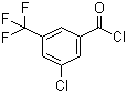3-Chloro-5-(trifluoromethyl)benzoyl chloride molecular structure (CAS 886496-83-9)
