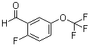2-Fluoro-5-trifluoromethoxybenzaldehyde molecular structure (CAS 886497-81-0)