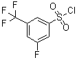3-Fluoro-5-(trifluoromethyl)benzenesulfonyl chloride molecular structure (CAS 886499-99-6)