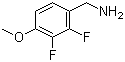 2,3-Difluoro-4-methoxybenzylamine molecular structure (CAS 886500-75-0)