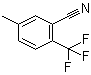 结构式 CAS# 886502-61-0, 5-甲基-2-(三氟甲基)苯甲腈