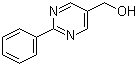 5-(Hydroxymethyl)-2-phenylpyrimidine molecular structure (CAS 886531-62-0)