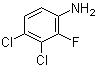 3,4-Dichloro-2-fluoroaniline molecular structure (CAS 886762-39-6)