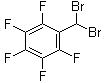 1-(Dibromomethyl)-2,3,4,5,6-pentafluorobenzene molecular structure (CAS 887266-89-9)