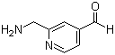 2-(Aminomethyl)-4-pyridinecarboxaldehyde molecular structure (CAS 887579-43-3)
