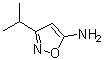 5-Amino-3-isopropylisoxazole molecular structure (CAS 88786-11-2)