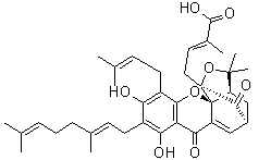 Isogambogenic acid molecular structure (CAS 887923-47-9)