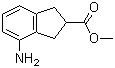 Methyl 4-aminoindane-2-carboxylate molecular structure (CAS 888327-28-4)