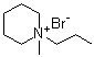 N-Methyl-N-propylpiperidinium bromide molecular structure (CAS 88840-42-0)