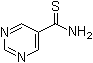 5-Pyrimidinecarbothioamide molecular structure (CAS 88891-75-2)