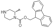 structure of CAS# 888972-50-7, (S)-1-N-Fmoc-2-methylpiperazine