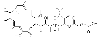 Bafilomycin C1 molecular structure (CAS 88979-61-7)