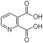 Quinolinic acid molecular structure (CAS 89-00-9)