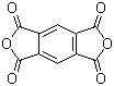 均苯四甲酸二酐分子结构 (CAS 89-32-7)