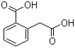 邻羧基苯乙酸分子结构 (CAS 89-51-0)