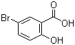 structure of CAS# 89-55-4, 5-Bromosalicylic acid;5-Bromo-2-hydroxy-benzoic acid