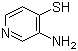 3-Amino-4-mercaptopyridine molecular structure (CAS 89002-13-1)