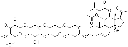 Dregeoside A11 molecular structure (CAS 89020-11-1)
