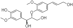 structure of CAS# 890317-92-7, erythro-Guaiacylglycerol beta-coniferyl ether