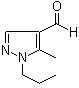 5-Methyl-1-propyl-1H-pyrazole-4-carboxaldehyde molecular structure (CAS 890652-02-5)