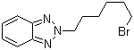 2-(6-Bromohexyl)-2H-benzotriazole molecular structure (CAS 890704-00-4)