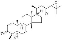 24,25-Epoxytirucall-7-en-3,23-dione molecular structure (CAS 890928-81-1)