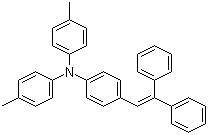 结构式 CAS# 89114-91-0, 4-(2,2-二苯基乙烯基)-N,N-二对甲苯基苯胺