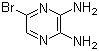 结构式 CAS# 89123-58-0, 5-溴-2,3-二氨基吡嗪