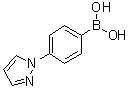 structure of CAS# 891270-35-2, [4-(Pyrazol-1-yl)phenyl]boronic acid;[4-(1H-Pyrazol-1-yl)phenyl]boronic acid