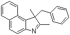 1,2-二甲基-1-苯甲基-1H-苯并[e]吲哚分子结构 (CAS 891503-75-6)