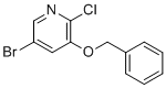 structure of CAS# 891785-18-5, 3-(Benzyloxy)-5-bromo-2-chloropyridine