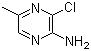 结构式 CAS# 89182-14-9, 3-氯-5-甲基吡嗪-2-胺