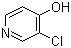 3-氯-4-羟基吡啶分子结构 (CAS 89284-20-8)