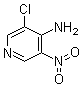 3-Chloro-5-nitro-4-pyridinamine molecular structure (CAS 89284-28-6)