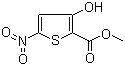 结构式 CAS# 89380-77-8, 3-羟基-5-硝基噻吩-2-羧酸甲酯