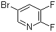 5-溴-2,3-二氟吡啶分子结构 (CAS 89402-44-8)