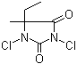 结构式 CAS# 89415-87-2, 1,3-二氯-5-甲基-5-乙基海因