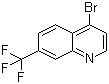 4-Bromo-7-trifluoromethylquinoline molecular structure (CAS 89446-67-3)