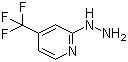 2-肼基-4-三氟甲基吡啶分子结构 (CAS 89570-84-3)