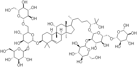 Mogroside VI molecular structure (CAS 89590-98-7)