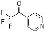 2,2,2-Trifluoro-1-(4-pyridinyl)ethanone molecular structure (CAS 896137-18-1)