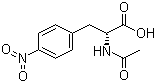 (R)-2-Acetamido-3-(4-nitrophenyl)propanoic acid molecular structure (CAS 89615-73-6)