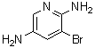 3-Bromo-2,5-pyridinediamine molecular structure (CAS 896160-69-3)